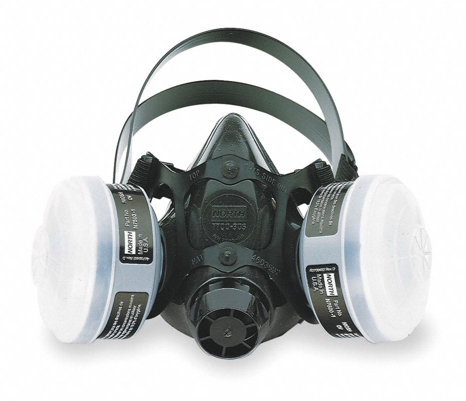 HONEYWELL NORTH Kit de Respirador de Media Cara N95 , Vapor Orgánico