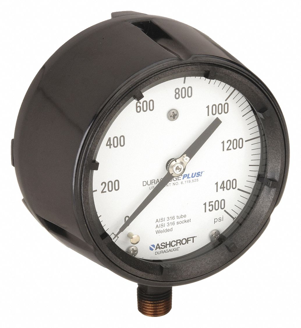 EASTMAN 3/4 in. IPS Gas Pressure Test Gauge 0-30 psi 45167 - The Home Depot