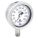 INDUSTRIAL PRESSURE GAUGE, 0 PSI/HG TO 300 PSI, 2 1/2 IN DIAL, 1/4 IN NPT MALE, BOTTOM
