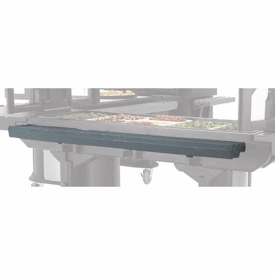 CAMBRO Tray Rail, 53 x 8 x 3 1/4 4TAD9EAVBRR5191 Grainger