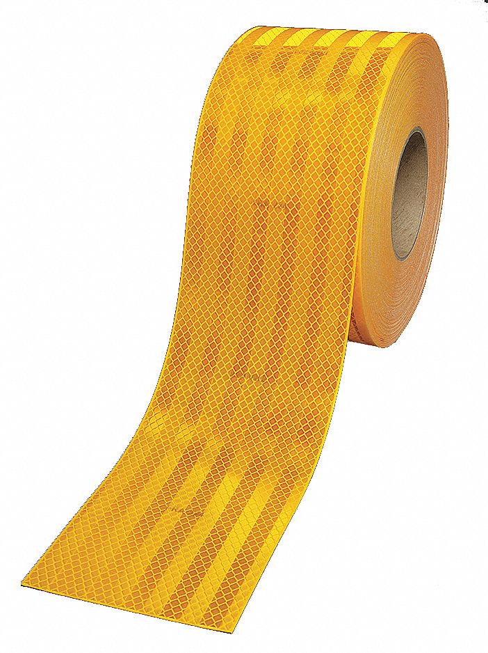 Cinta Reflectante 3M™ Diamond Grade™ para Visibilidad de Vehículos, Serie  996, Amarillo Limón, 5.08 cm x 45.72 m