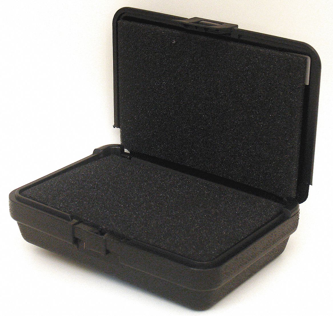 Protective Case: 5 in x 7 1/2 in x 2 1/4 in Inside, Pick and Pluck/Solid, Black, Stationary