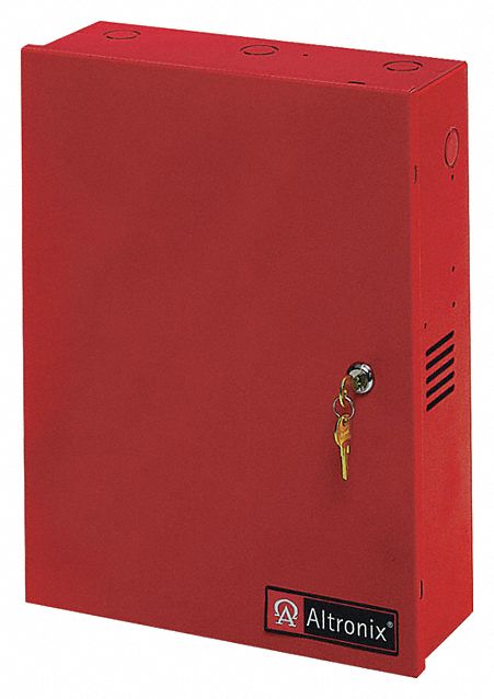 Power Supply 5 Fuse 24VDC @ 10A, Red