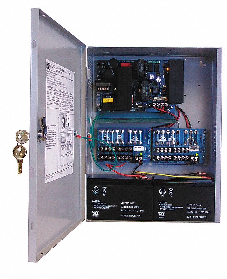 Power Supply 16 Fuse 24VDC @ 10A: Power Supply, 115V AC