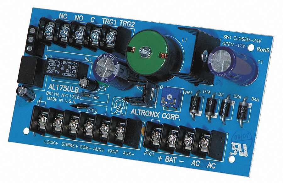 Power Supply 2Out 12Dc Or 24Dc @ 1.75A: Power Supply, 24V AC