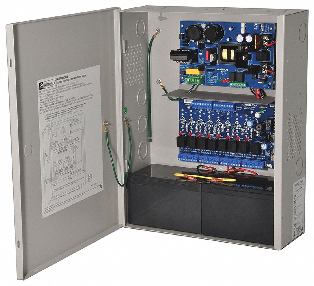 Power Supply 8PTC 12VDC Or 24VDC @ 6A: Power Supply, 115V AC