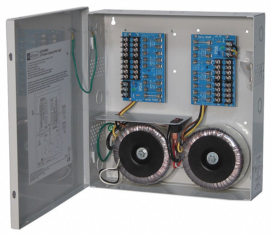 ALTRONIX, 115V AC, Power Supply 16Fuse 24Vac 25A 4TEX9