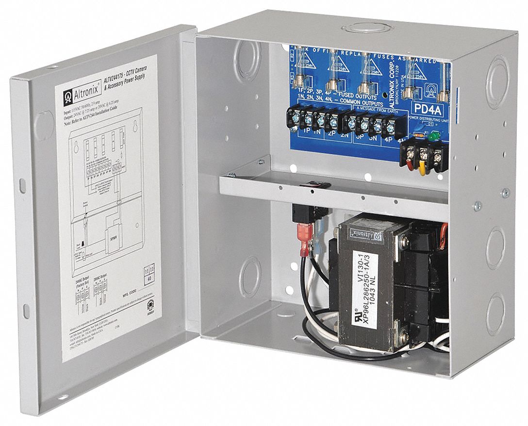 Power Supply 4 Fuse 24Vac @ 7.25A