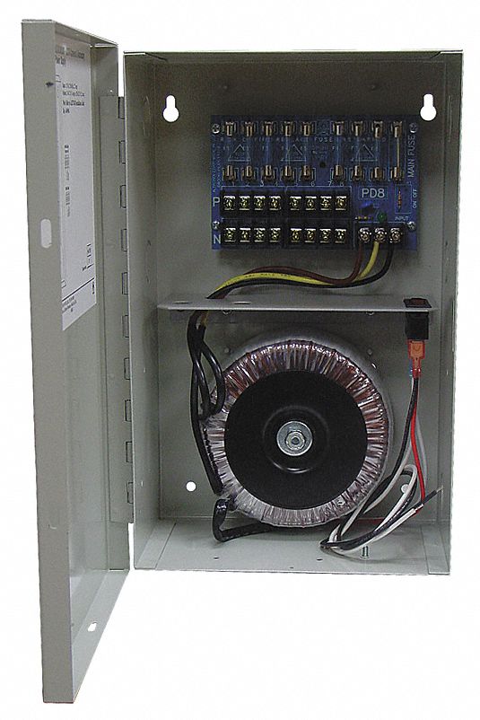 Power Supply 8 Fuse 24Vac @ 14A
