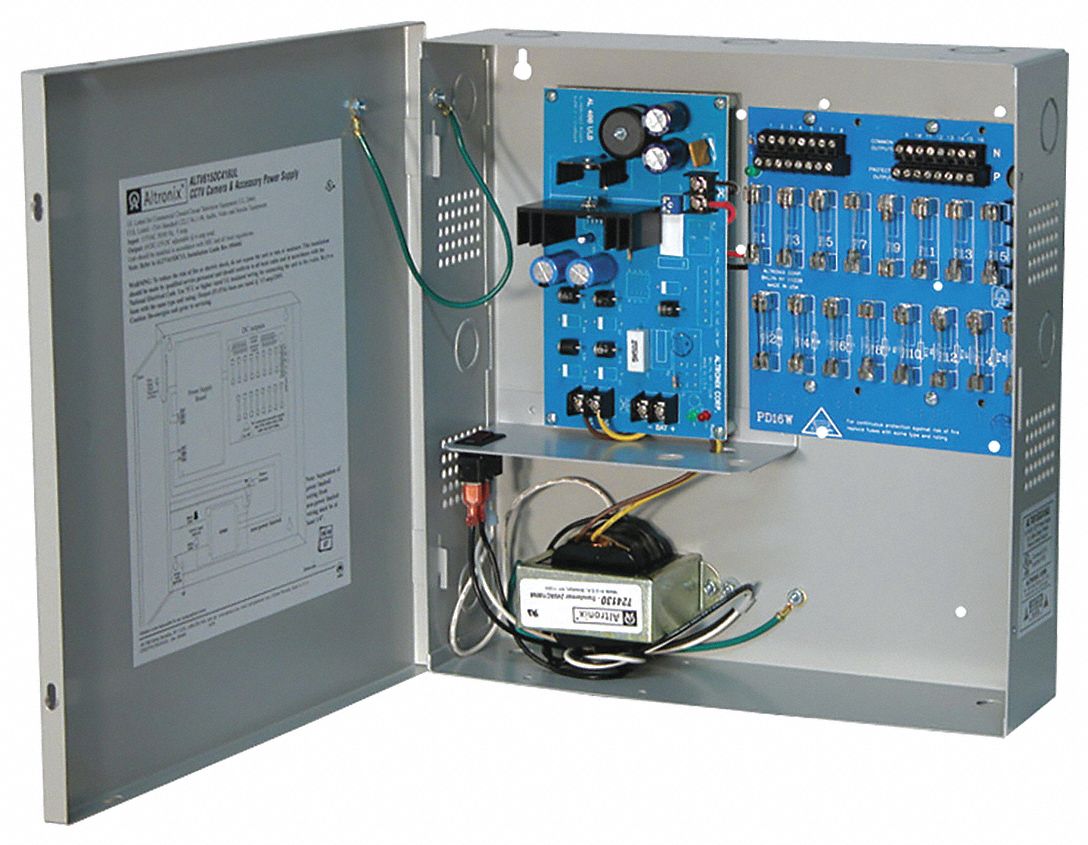 ALTRONIX, 115V AC, Power Supply 16Fuse 615VDC 4A 4TFH6