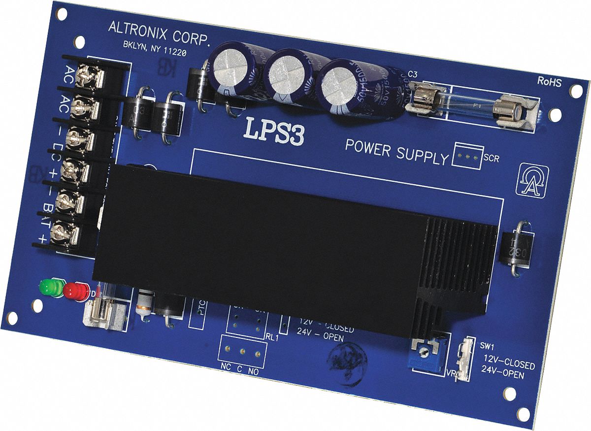 Linear Power Supply/Charger- 12/24VDC @ 2.5A: Linear Power Supply/Charger, 16/28V AC