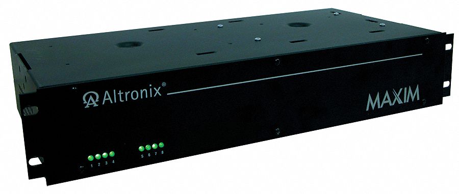 Power Supply 8Fuse 12Dc @ 3.5A Or 24Dc @ 3A: Power Supply, 115V AC