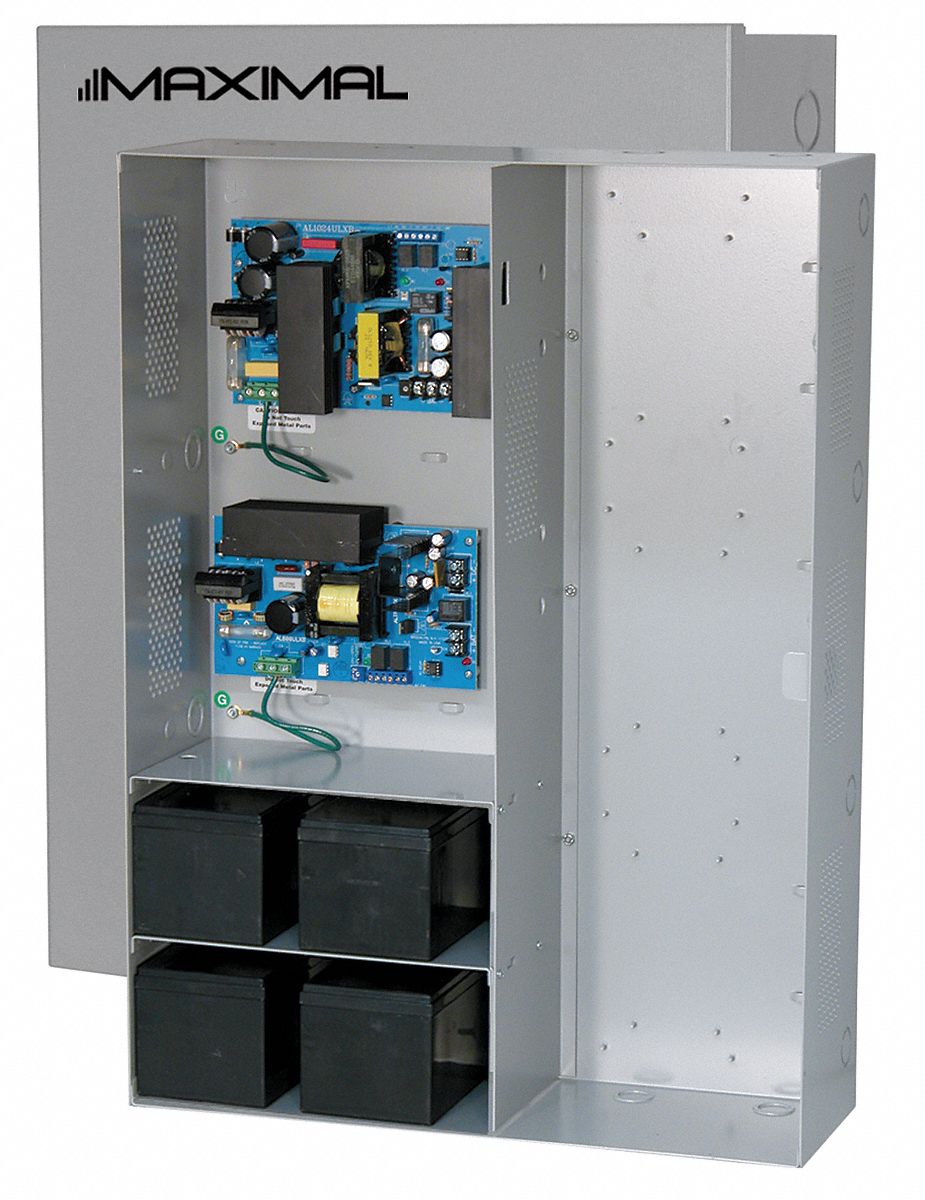 Power Supply 12Dc/6A, 24Dc/10A 16A Max: Power Supply, 115V AC