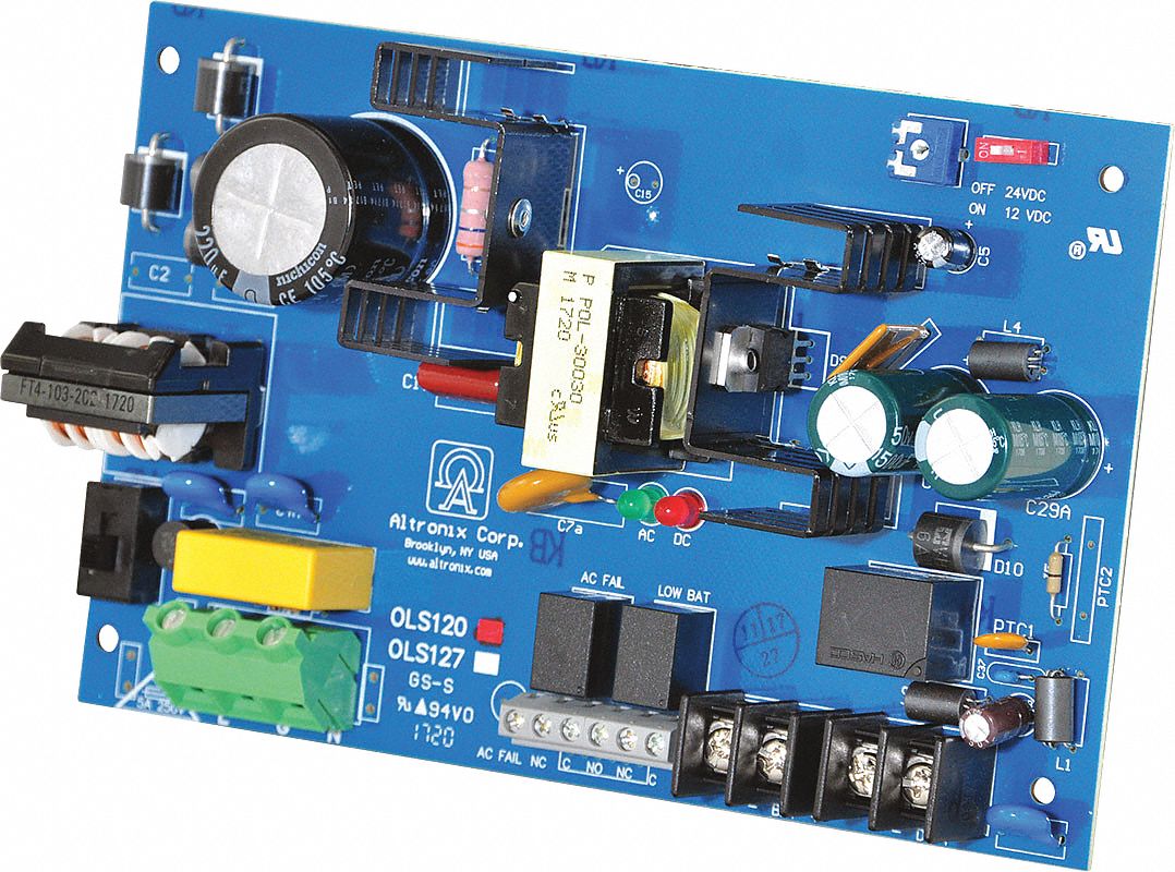 Power Supply Off Line 12/24VDC @ 4Av 115V: Power Supply Off Line, 115V AC
