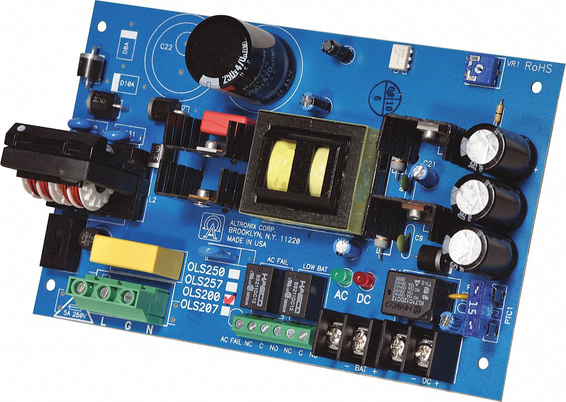 Power Supply Off Line 12VDC @ 10A 115V: Power Supply Off Line, 115V AC