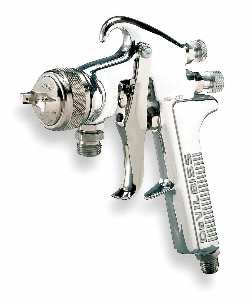 pressure feed spray gun