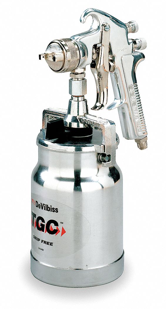 SUCTION FEED SPRAY GUN,0.070IN/1.8MM