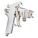 HVLP SPRAY GUN, HVLP, 10 IN, 1/4 IN AIR INLET SIZE, PRIMERS, NPS, 22 CFM AT 50 PSI
