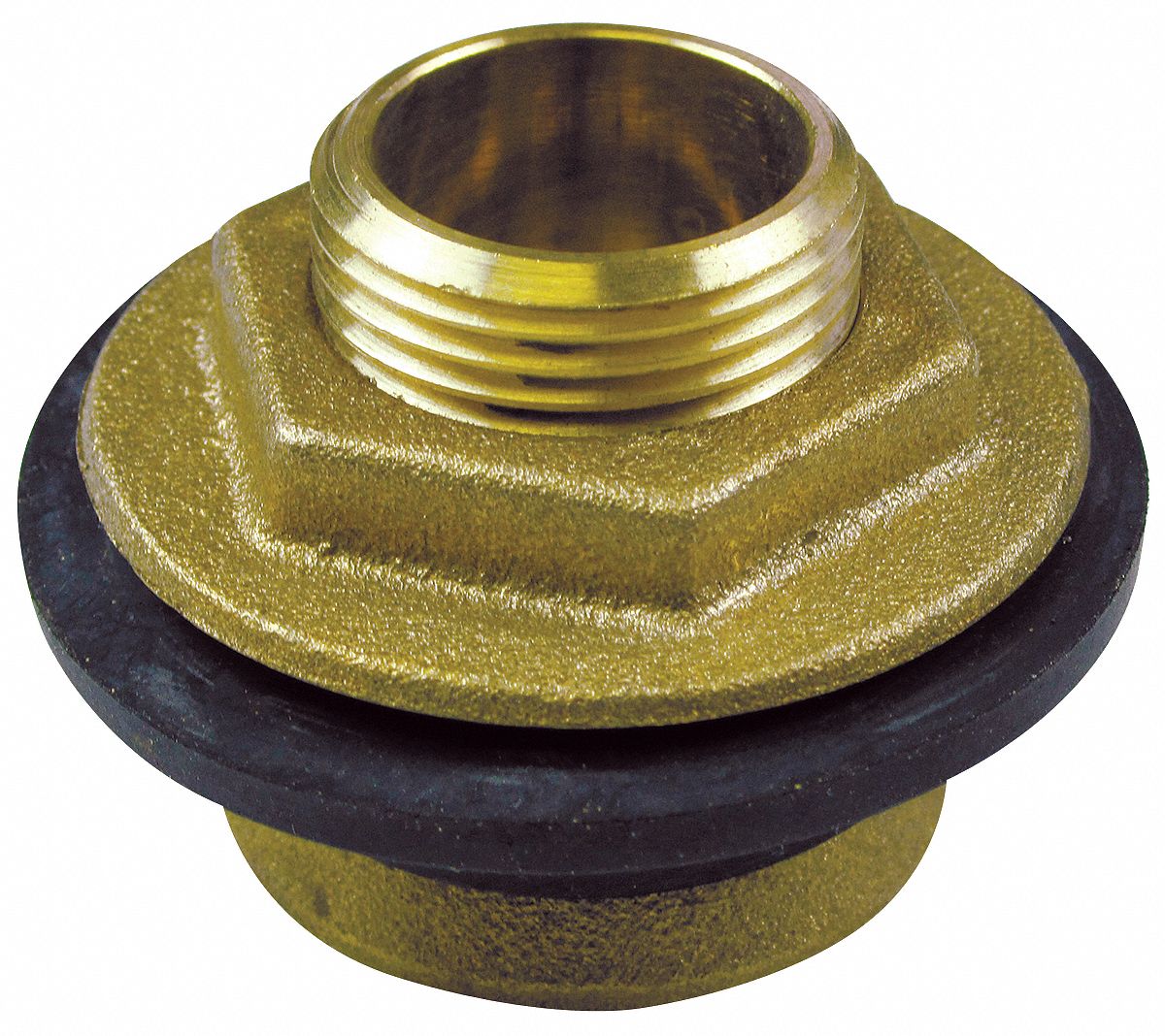 SPUD: FITS AMERICAN STD BRAND, 1 IN X ¾ IN, BRASS/RUBBER