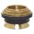 SPUD: FITS AMERICAN STD BRAND, 1½ IN SIZE, BRASS/RUBBER