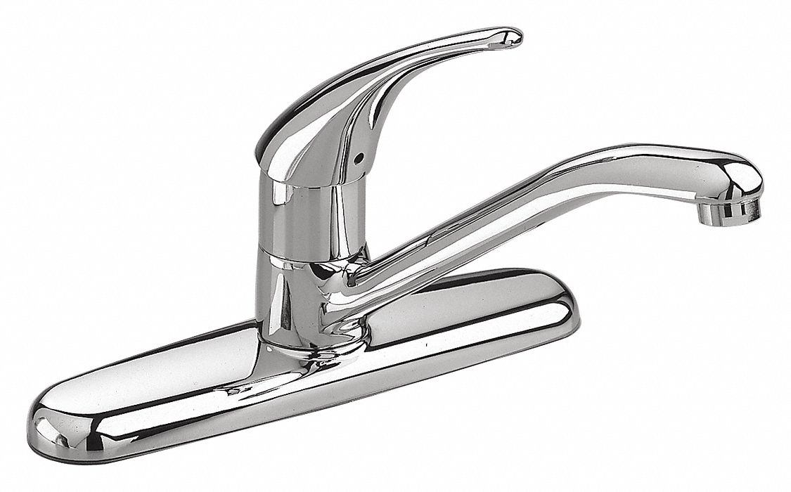 deck mount kitchen sink faucet