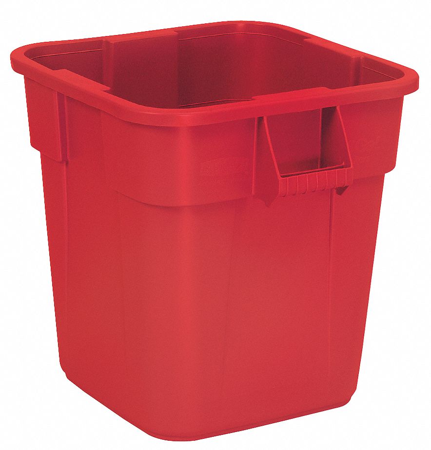 UTILITY CONTAINER,28 GAL.,RED