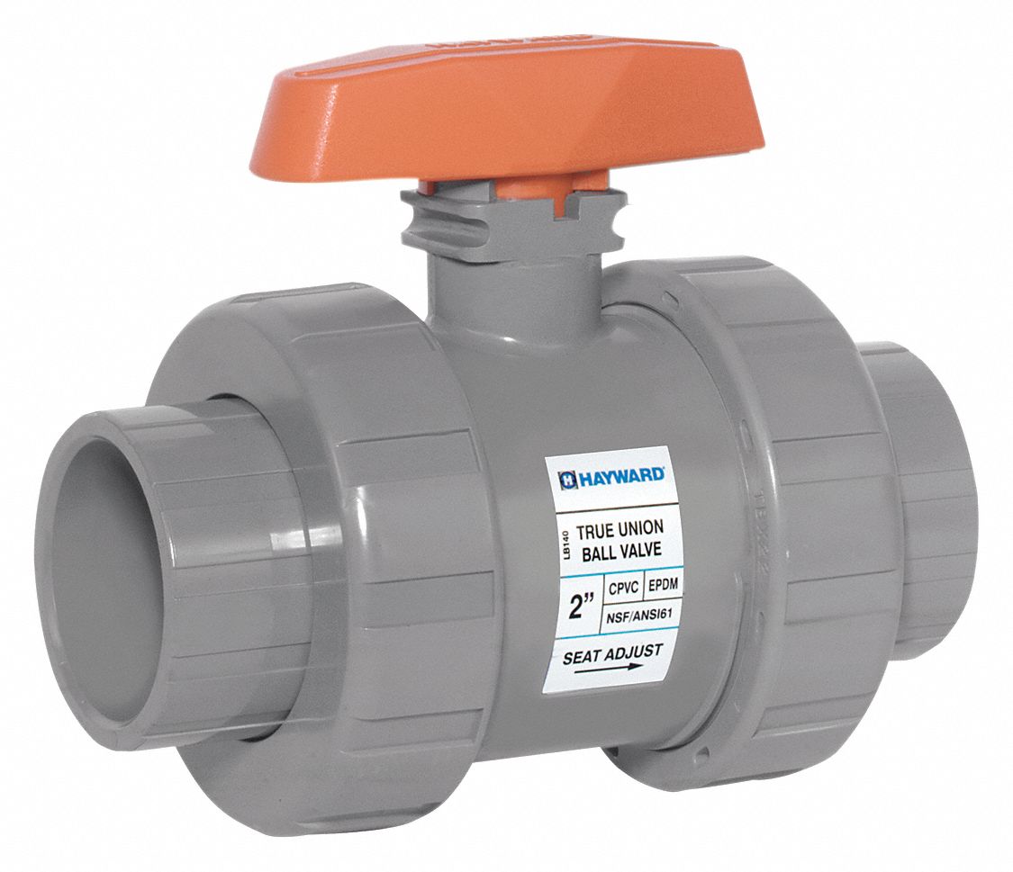 2 true union ball valve