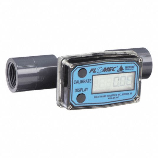 FLOMEC, 2 in Connection Size, FNPT, Electronic Flowmeter - 4TJT4|TM200 ...