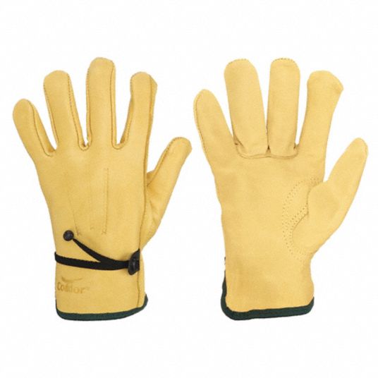 CONDOR, L ( 9 ), Cowhide, Leather Gloves - 4TJX8|4TJX8 - Grainger