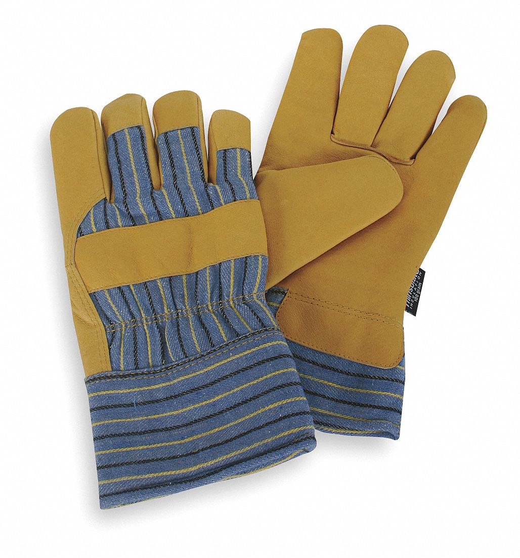 CONDOR Leather Gloves, M, Pigskin, 1 PR 4TJY54TJY5 Grainger