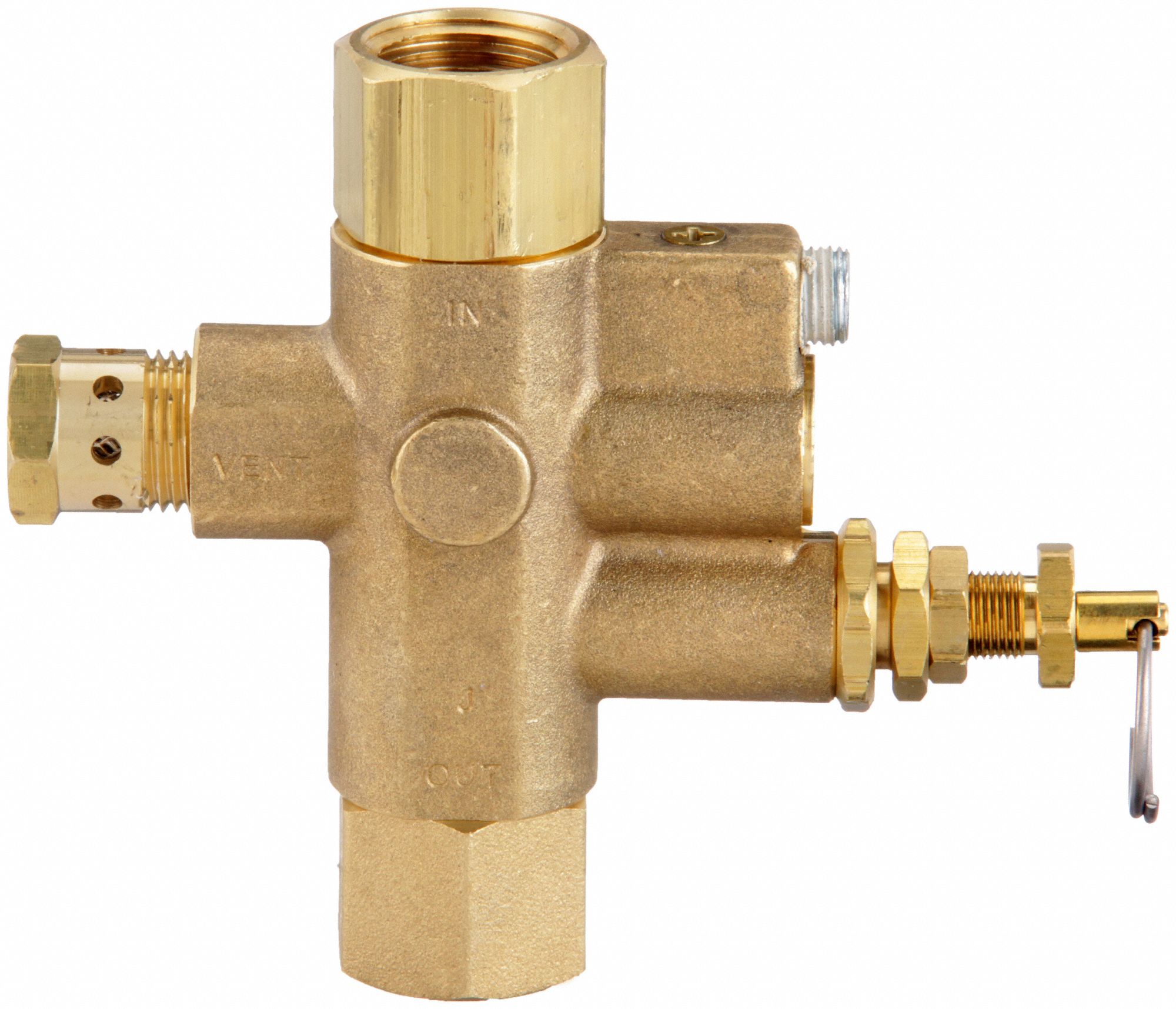 CONTROL DEVICES Continuous Run Unloader Valve 1/2 in Inlet Size, 1/2