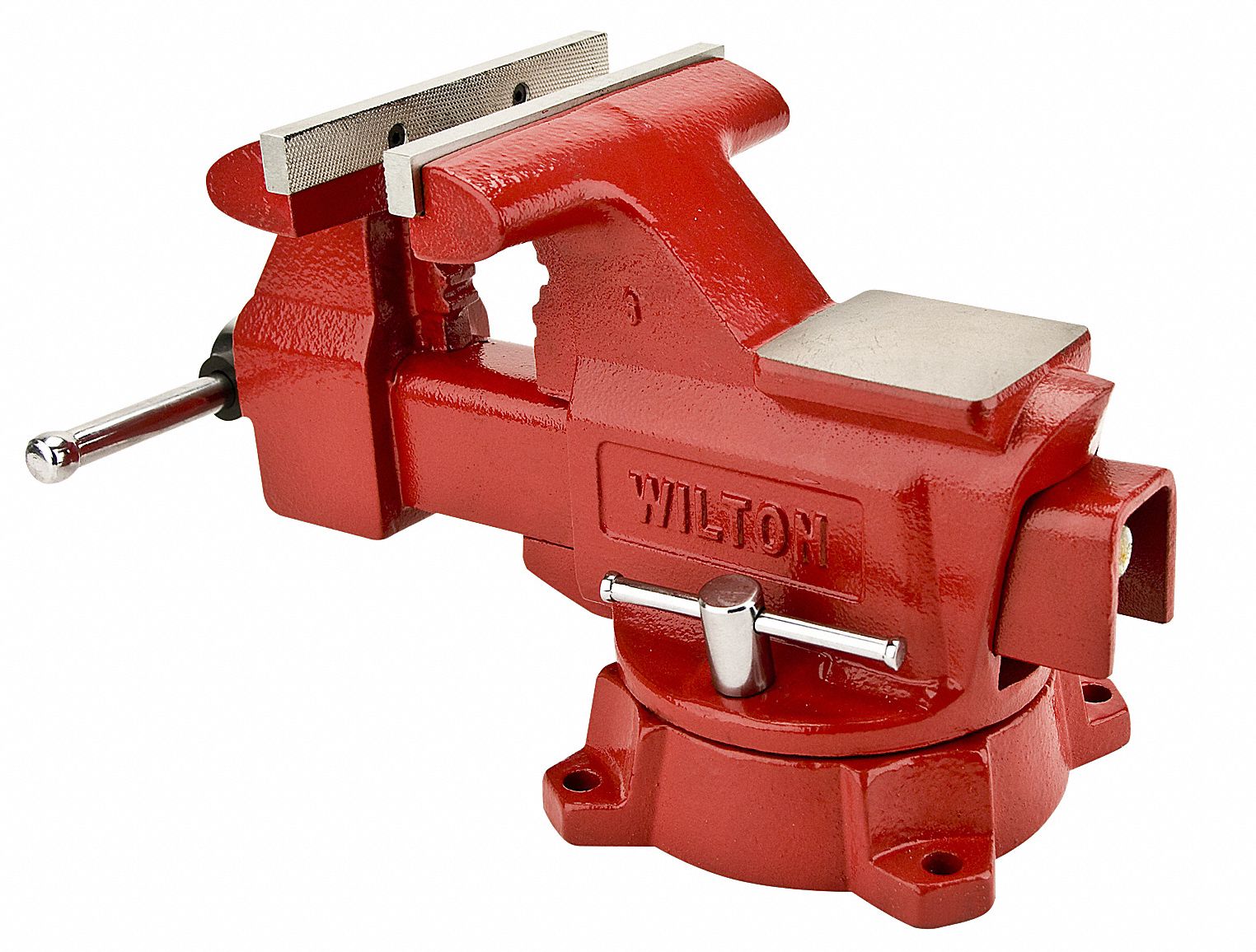 WILTON Standard Duty Combination Vise, 6 1/2 in Jaw Width, 5 1/2 in Max