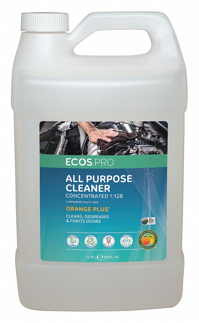 ECOS PRO Cleaner/Degreaser, 1 gal Cleaner Container Size, Jug Cleaner