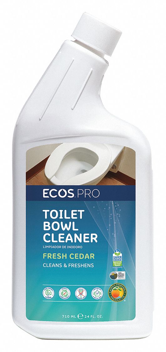 ECOS PRO, Bottle, 24 oz Container Size, Toilet Bowl Cleaner 4TKD6