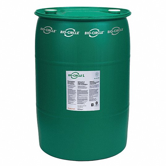 Parts Washer Cleaning Solution: 55 gal Size, Cloudy