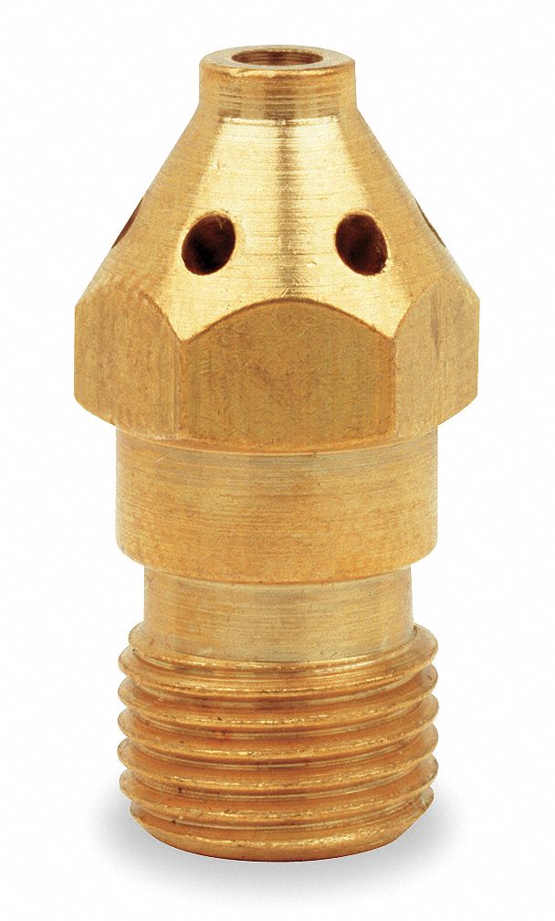 Air Gun Nozzle: For BG2B5 Use With Mfr. Model No., Brass, 15/16 in Extension Lg, Brass