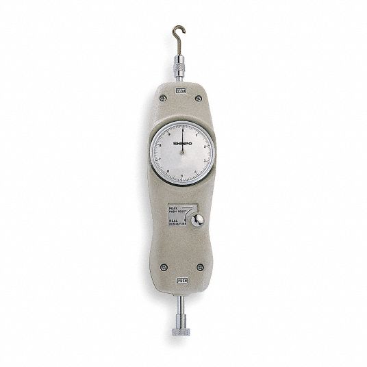 SHIMPO Mechanical Force Gauge, Range 50 lb 4TLF3MF50 Grainger