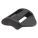 SLIDE BAR BUCKLE, 2 IN W, BLACK, PLASTIC, 5 PK
