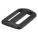 SLIP LOCK, 1½ IN W, BLACK, PLASTIC, 25 PK