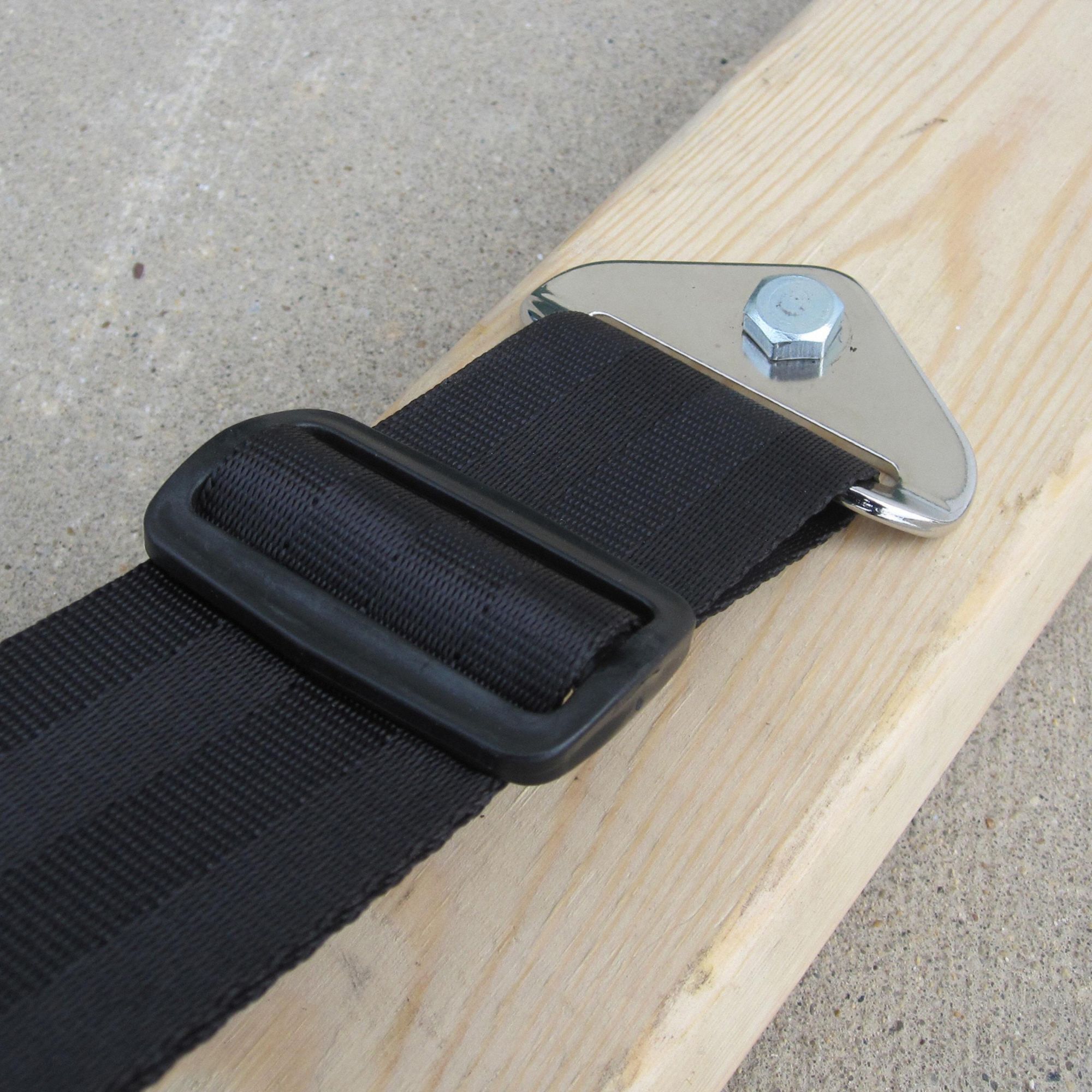 BULKSTRAP Slip Lock, 2 In., Plastic, PK25 4TLR6S2 Grainger