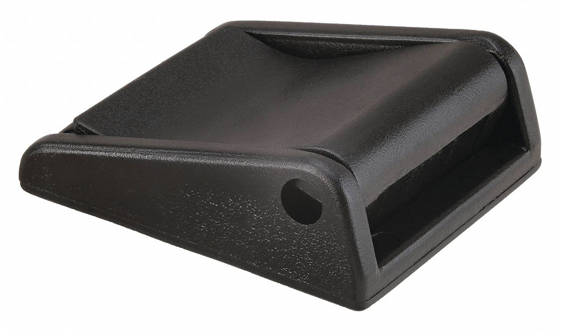 CAM BUCKLE, 2 5/16 IN W, BLACK, PLASTIC, 10 PK