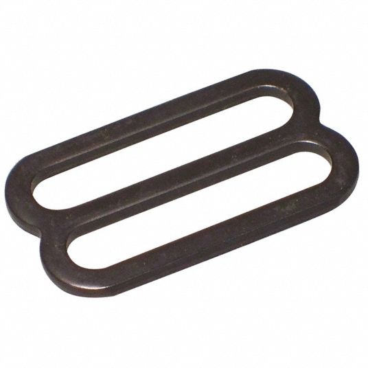 BULKSTRAP Slip Lock, 2 In., Steel, PK10 4TLT3MS2 Grainger