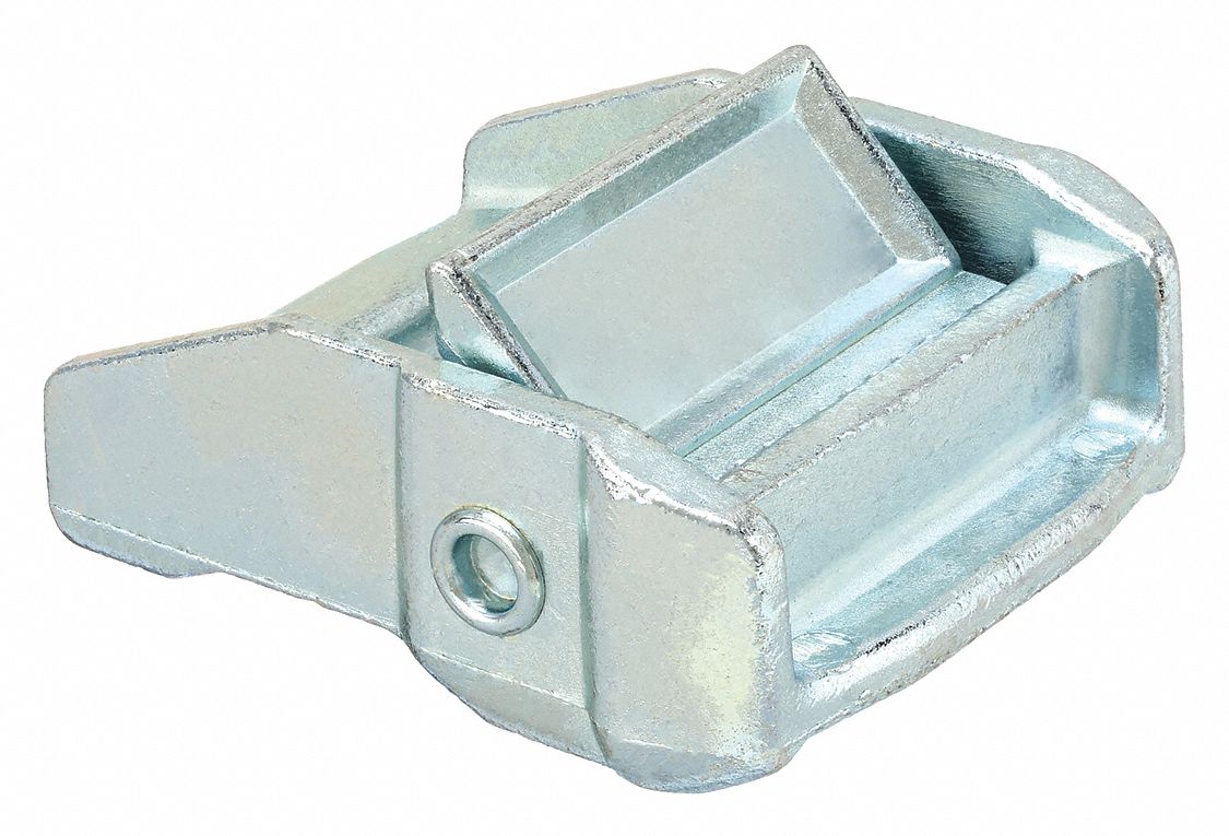 CAM BUCKLE, 1½ IN W, SILVER, 2 PK
