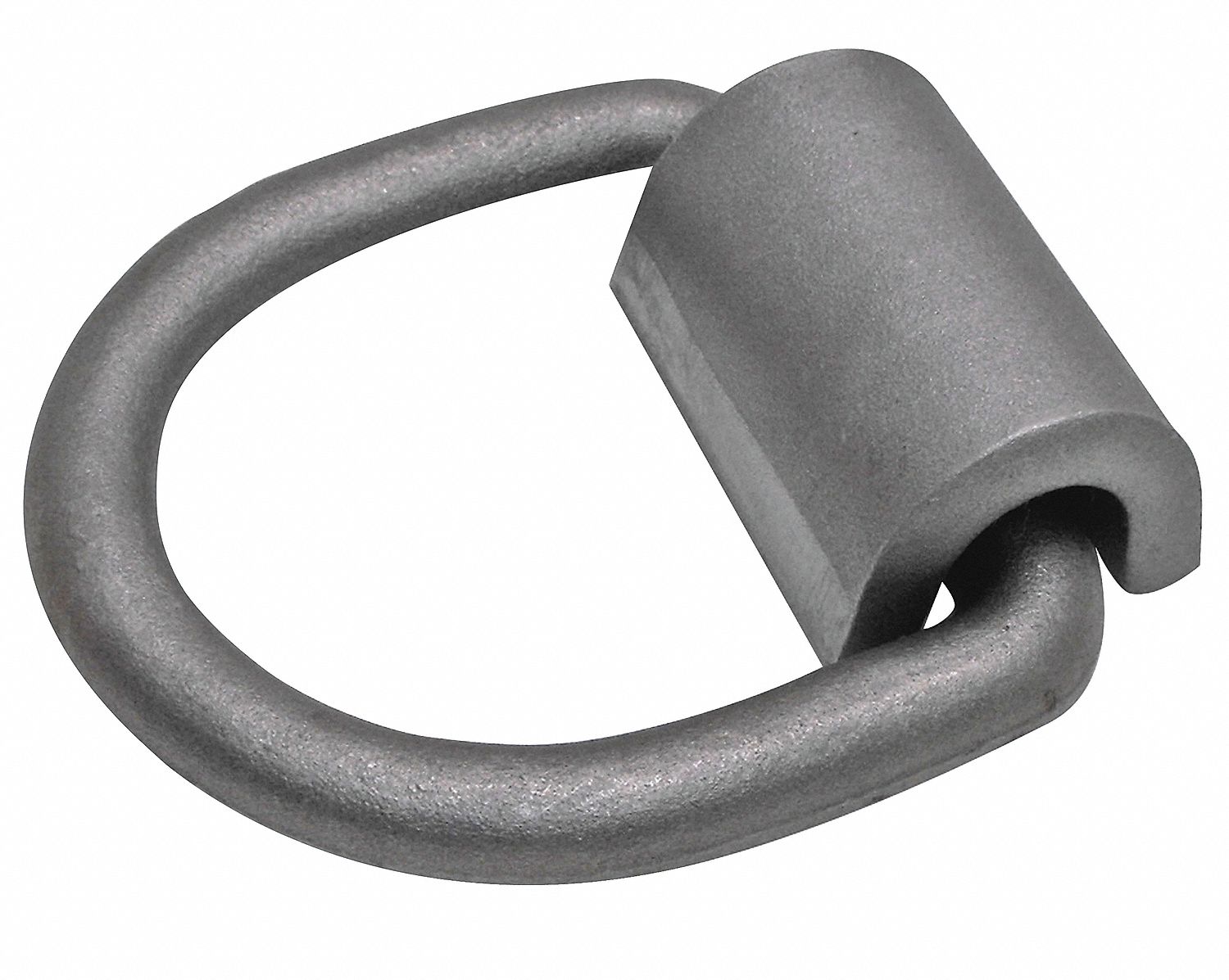 WELD-ON FORGED FLIP ANCHOR, GREY, 4¼ IN D X 4¼ IN W, STEEL, 5,000 LB LOAD LIMIT, RAW FINISH, WELD-ON MOUNT