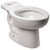 Floor-Mount Pressure-Assist Toilet Bowls with Bottom Outlet