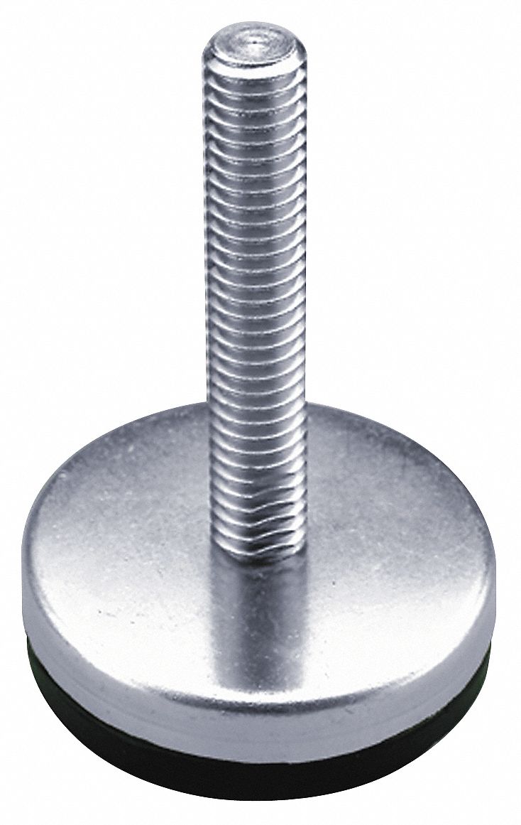 S & W Leveling Mount, Fixed Stud, 250 lb Load Capacity, 2.25 in Height