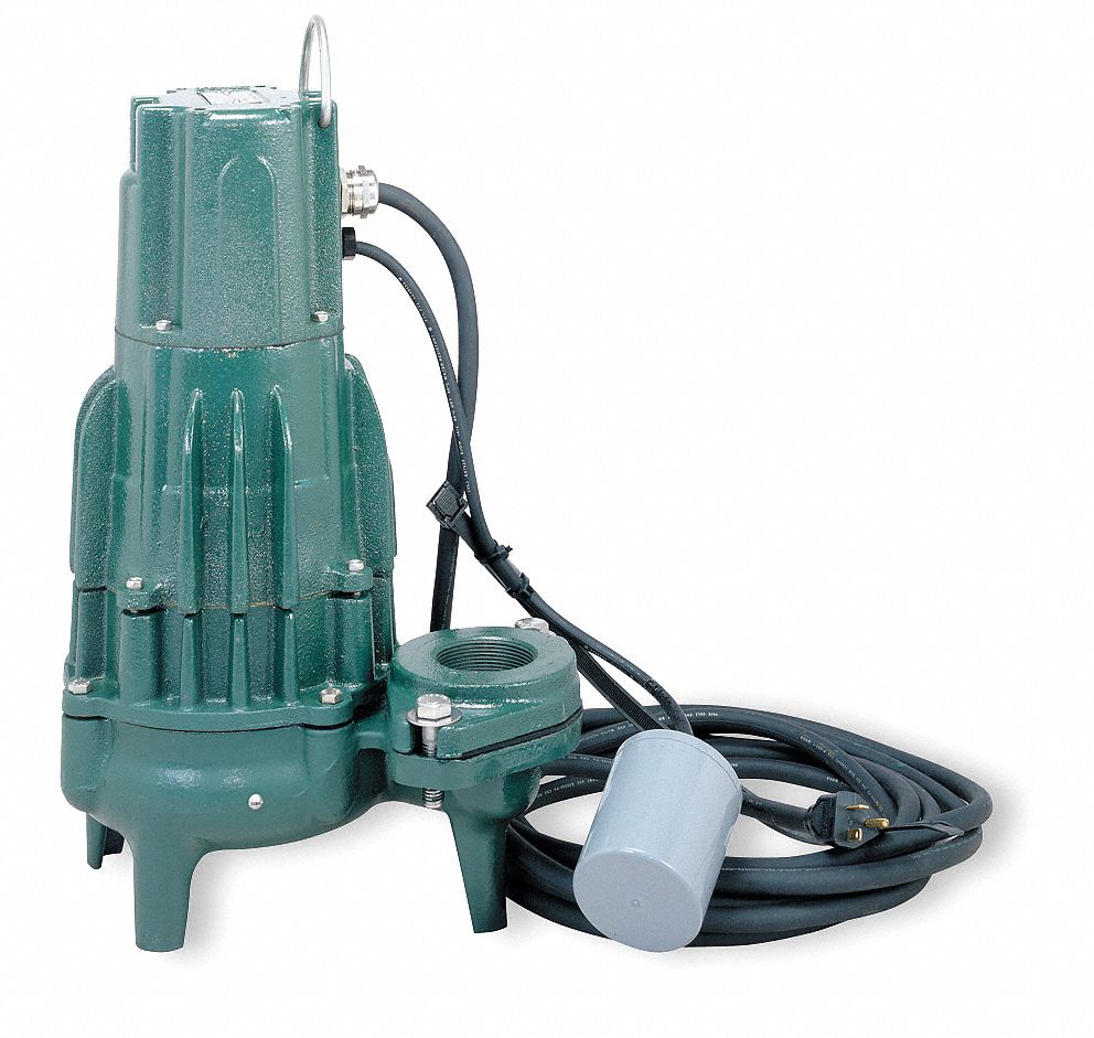 Zoeller 2 220v Ac Sewage Ejector Pump 4tr67 Wd295 Grainger