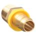 Brass Multipurpose (Air, Water, Chemical) Push-On Barbed Hose Fittings