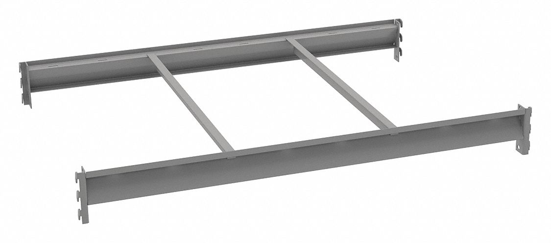 BULK STORAGE DECK LEVEL, 48 IN X 36 IN X 3⅝ IN, 14 GA BEAMS, 4,150 LB LOAD CAPACITY