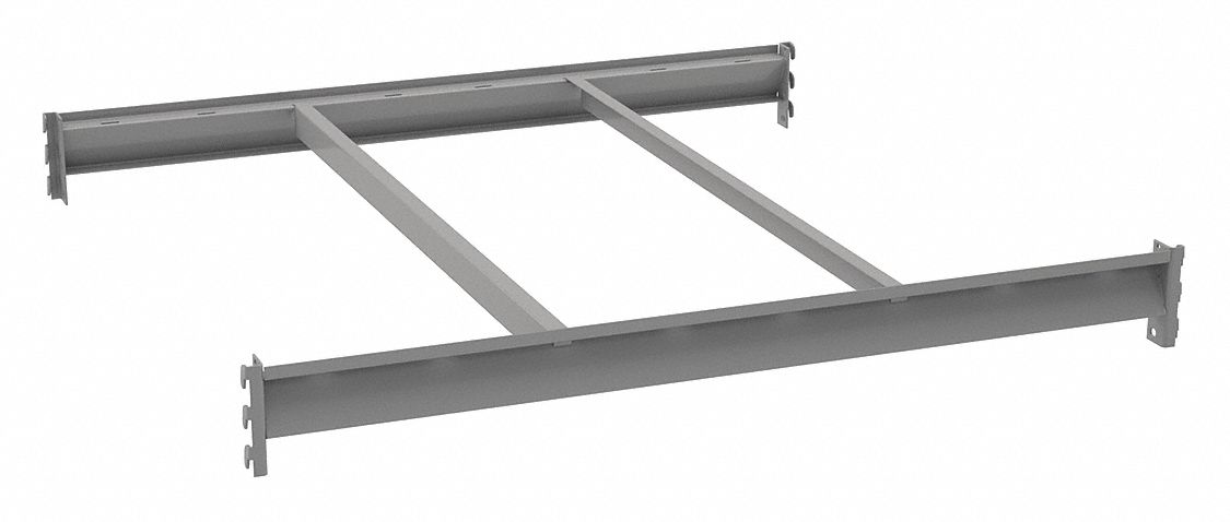 BULK STORAGE DECK LEVEL, 48 IN X 48 IN X 3⅝ IN, 14 GA BEAMS, 4,150 LB LOAD CAPACITY
